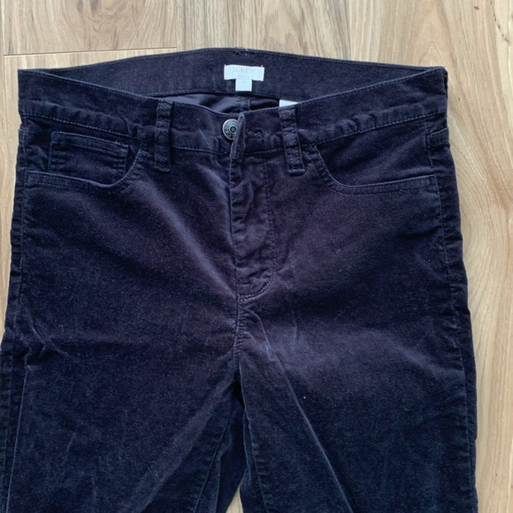 J CREW VELVET COTTON JEANS - Picture 2 of 7